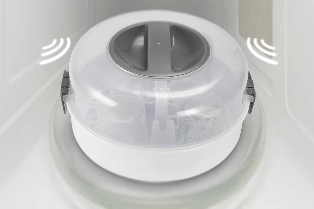 Alecto BW-04 - Microwave bottle sterilizer, white - Image 4