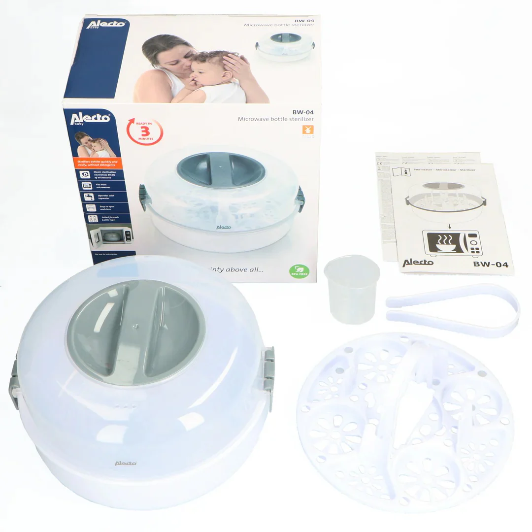 Alecto BW-04 - Microwave bottle sterilizer, white - Image 6