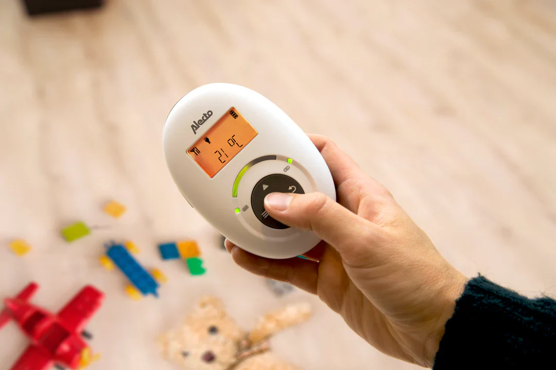 Alecto DBX-125 - Full Eco DECT baby monitor, white/anthracite - Image 12
