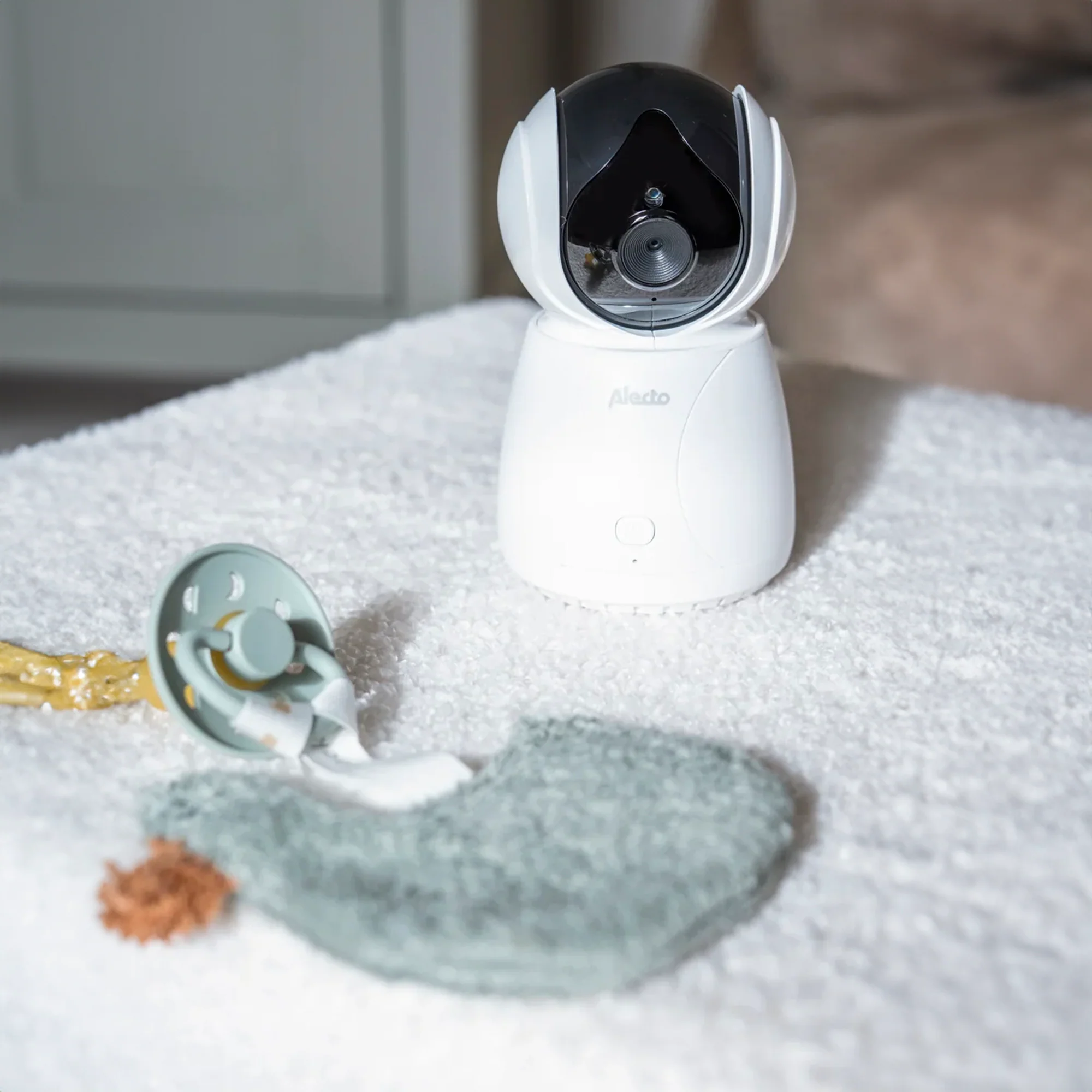 Alecto DVM-275 - Video baby monitor with 5" colour display, white - Image 3