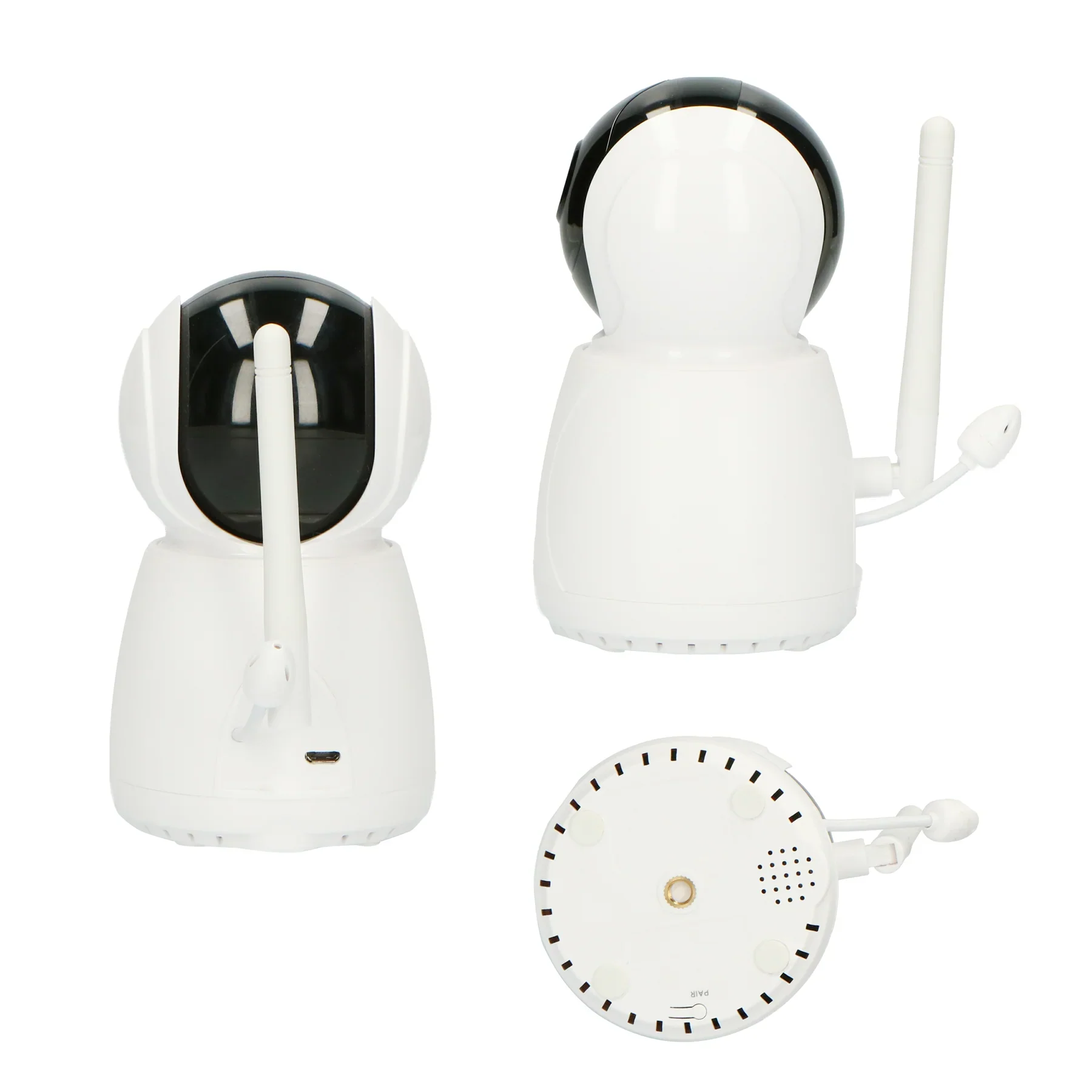 Alecto DVM-275 - Video baby monitor with 5" colour display, white - Image 5