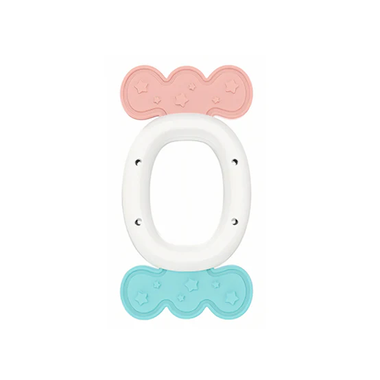 Baby Teether Rattle Toys Pestle Colours - Image 3
