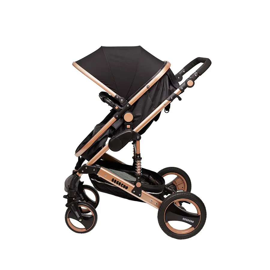 Bee Black & Gold Stroller - Image 12