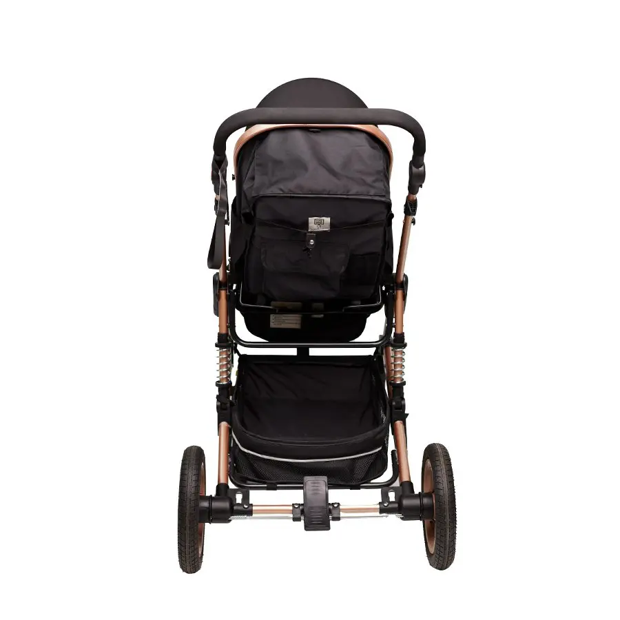 Bee Black & Gold Stroller - Image 16