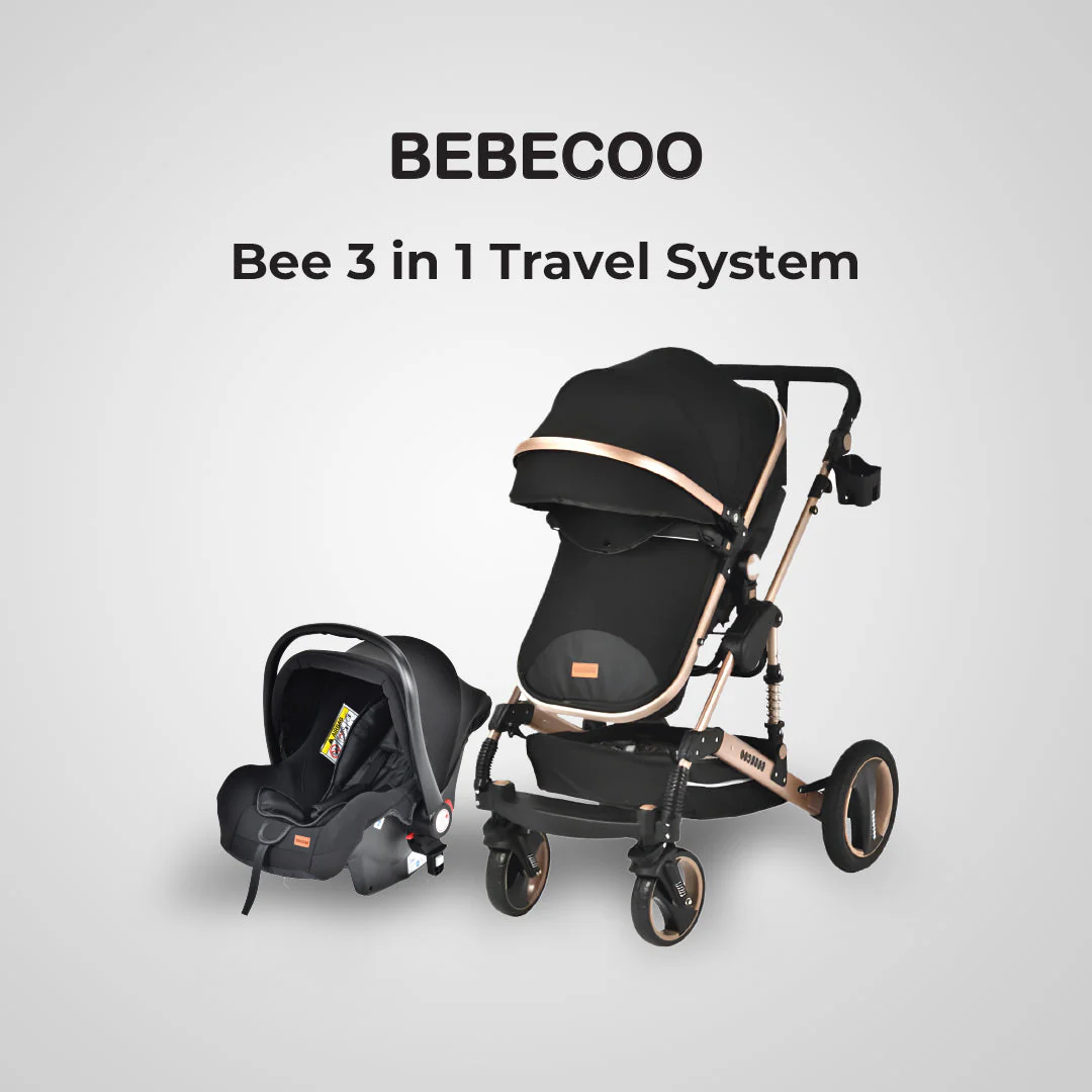 Bee Black & Gold Travel System - Image 4
