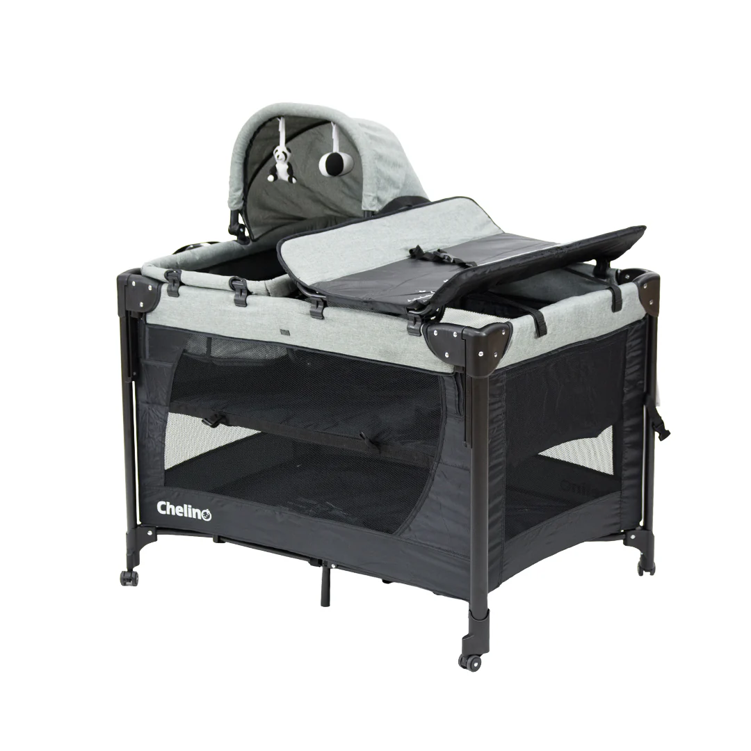 Chelino Tiffany Lux III Co-Sleeper Camp Cot - Image 6