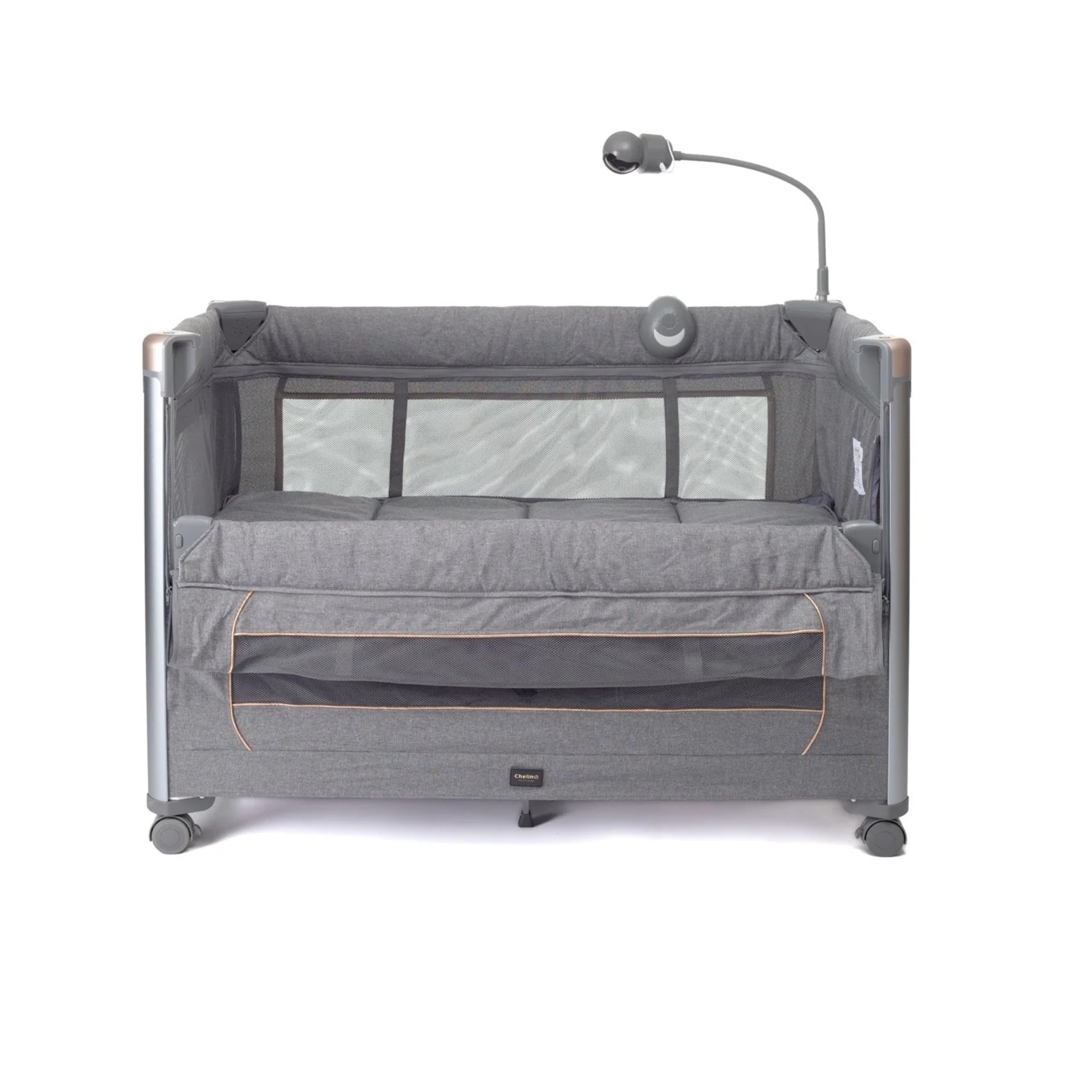 Cuddle Me Lux 2 in 1 Camp Cot with Baby Monitor - Image 4
