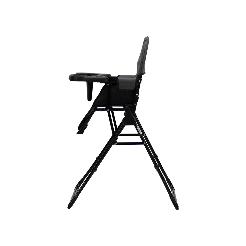 Easy Fold High Chair - Dark Grey - Image 4