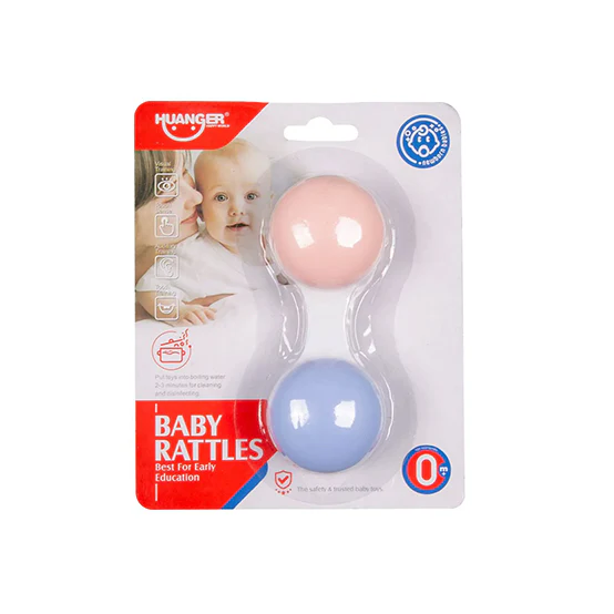 Baby Teether Rattle Pestle Toys - Image 3