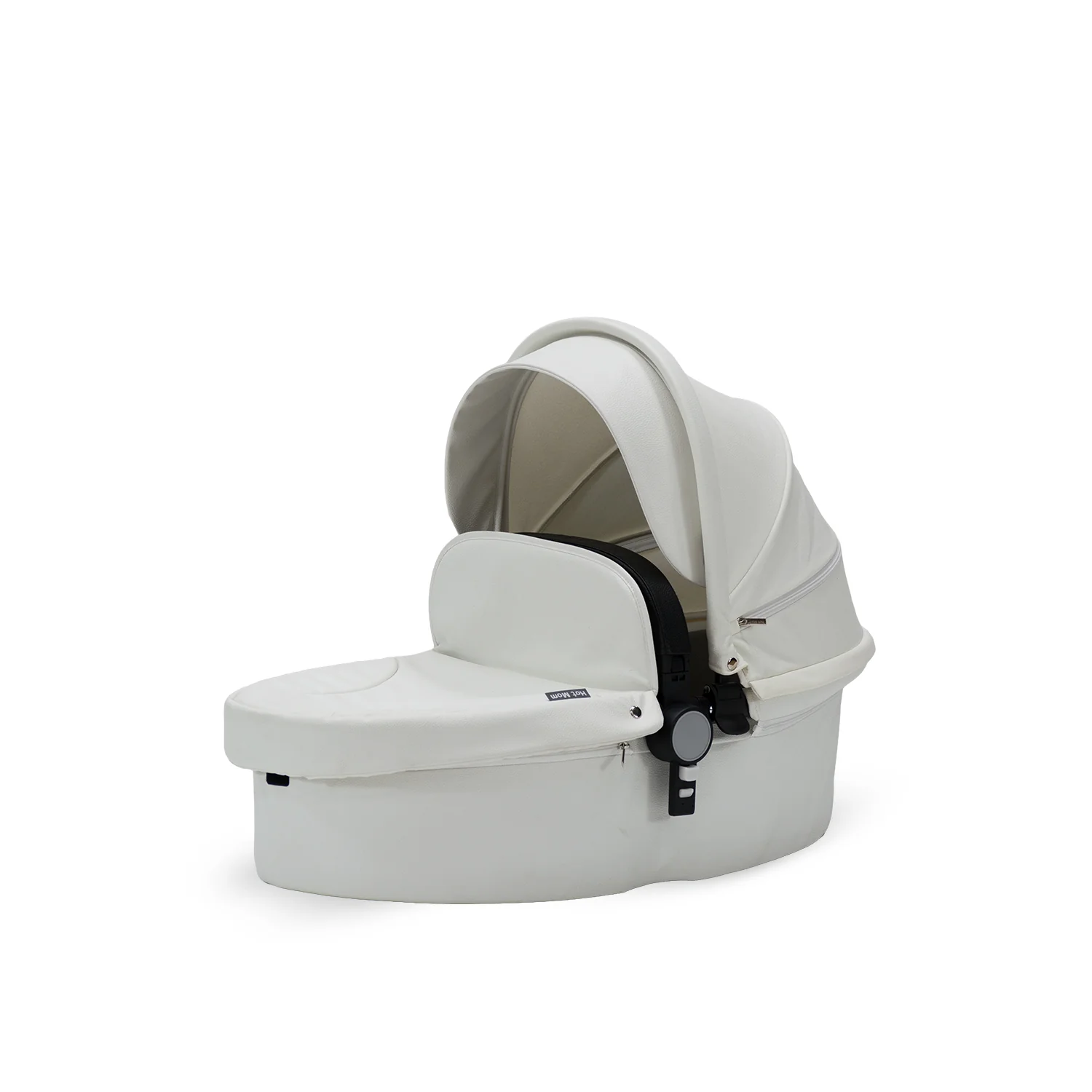 HotMom Cocoon White Stroller - Image 6