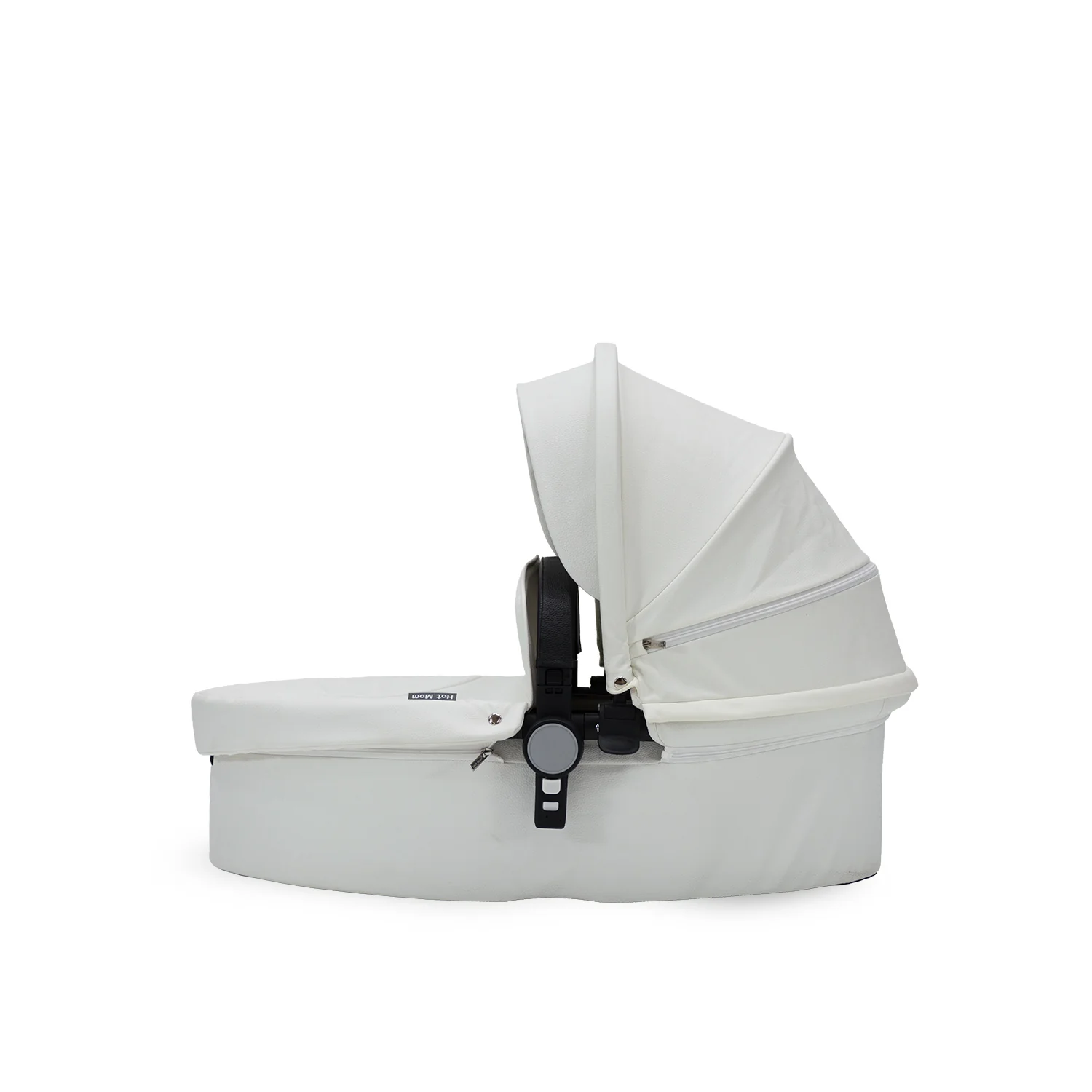 HotMom Cocoon White Stroller - Image 7