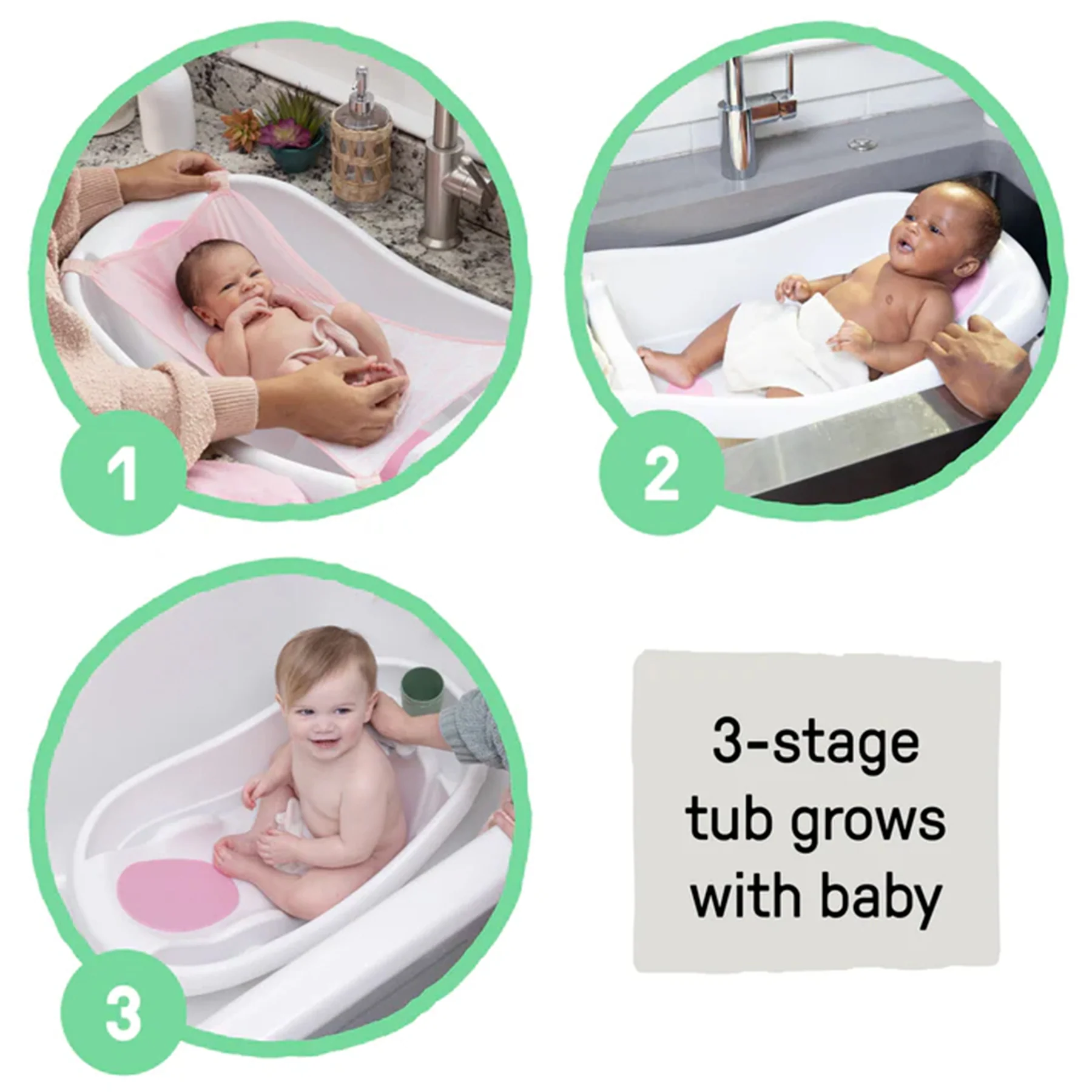 ING Comfy Clean Tub Pink - Image 3
