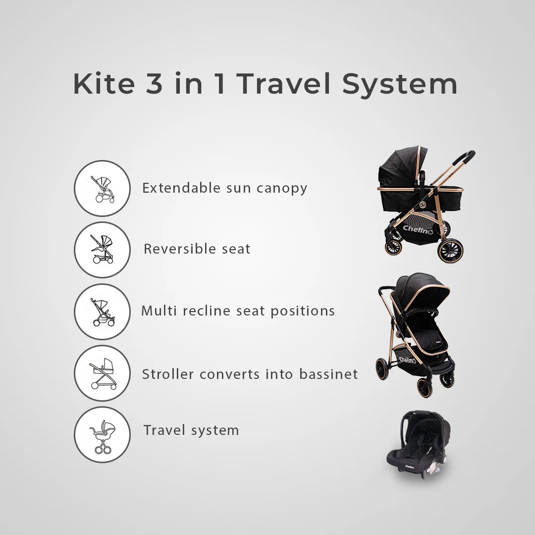 Kite 3 in 1 Travel System - Image 6