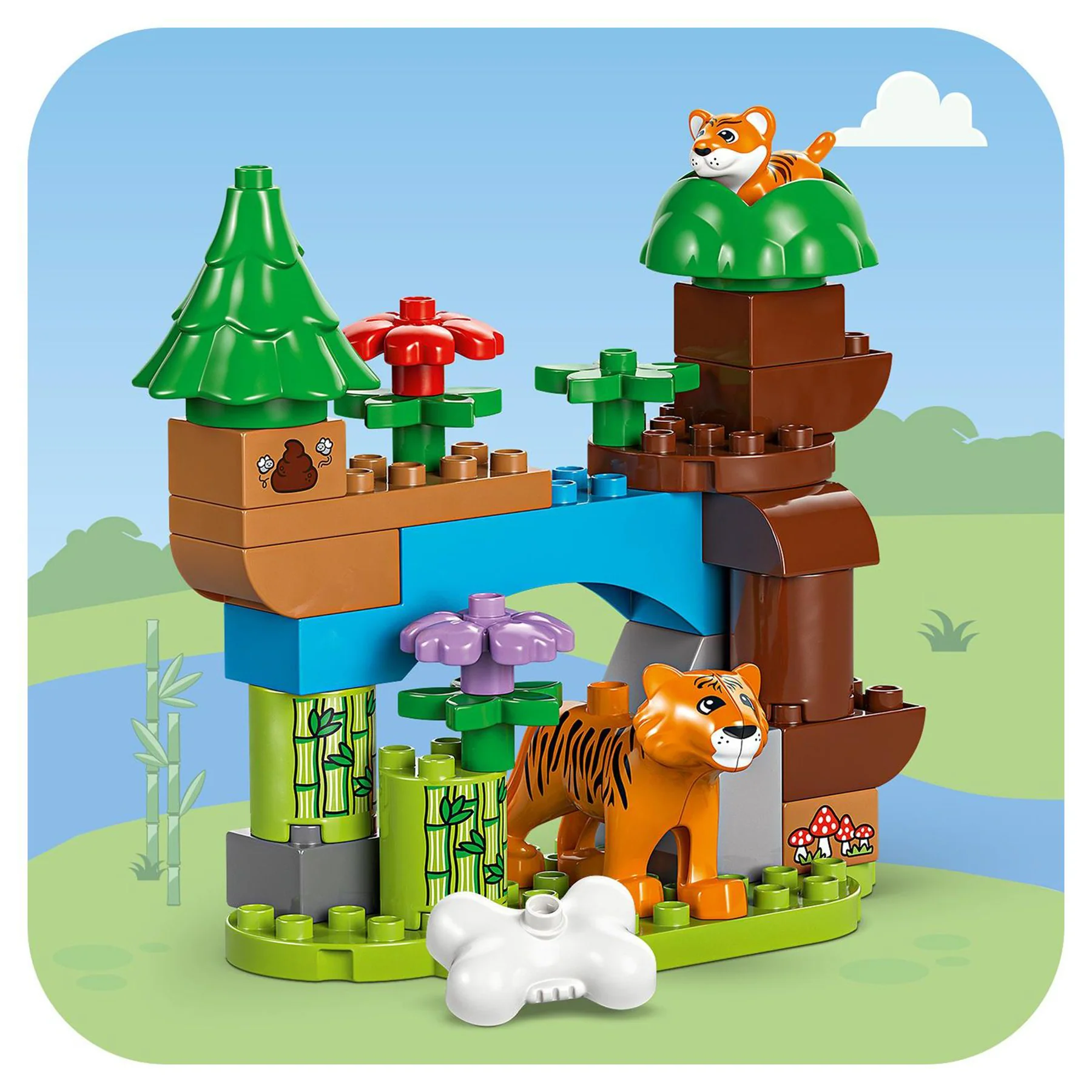 LEGO Duplo 3 in 1 Wild Animal Families - 10446 - Image 4