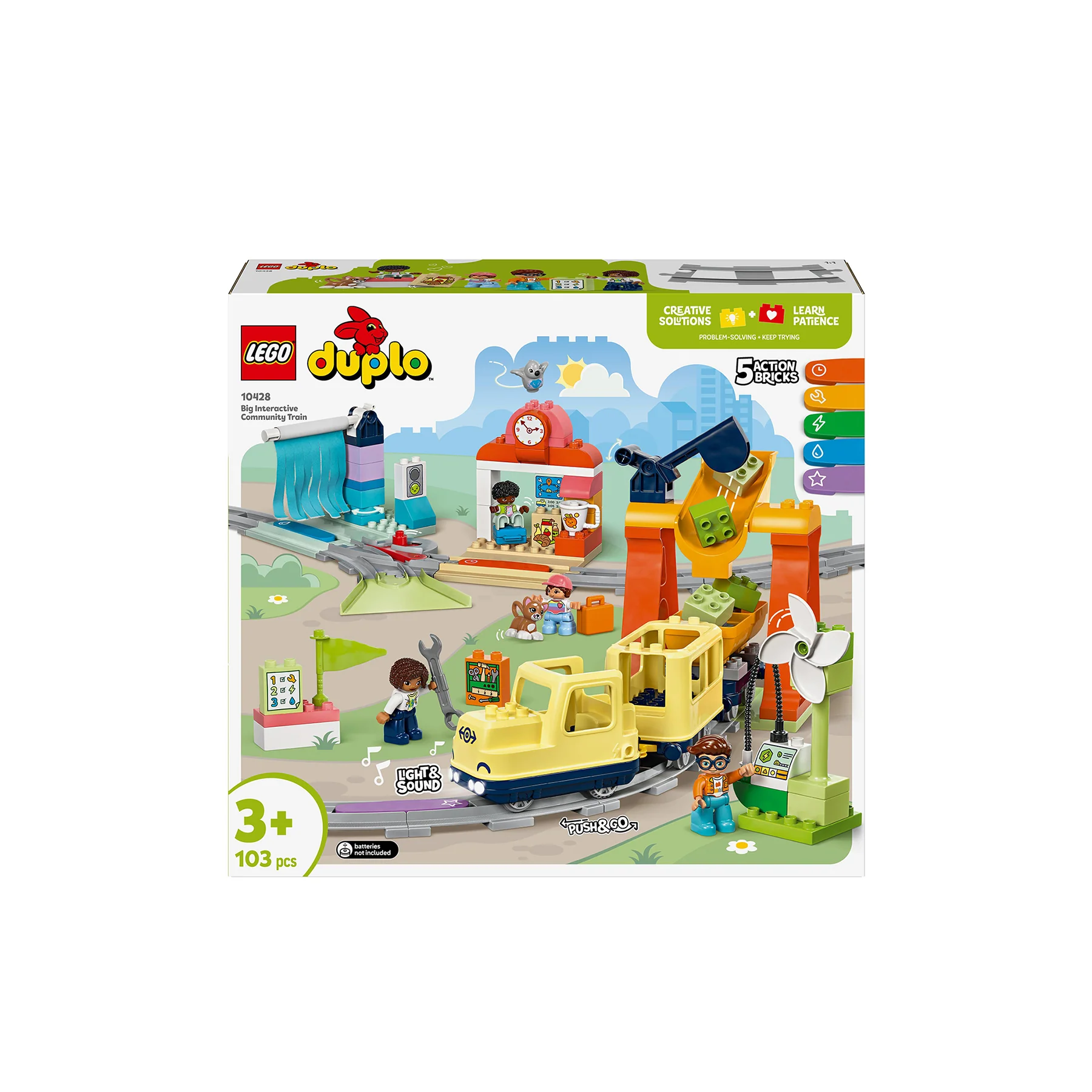 LEGO Duplo Big Interactive Community Train - 10428 - Image 4