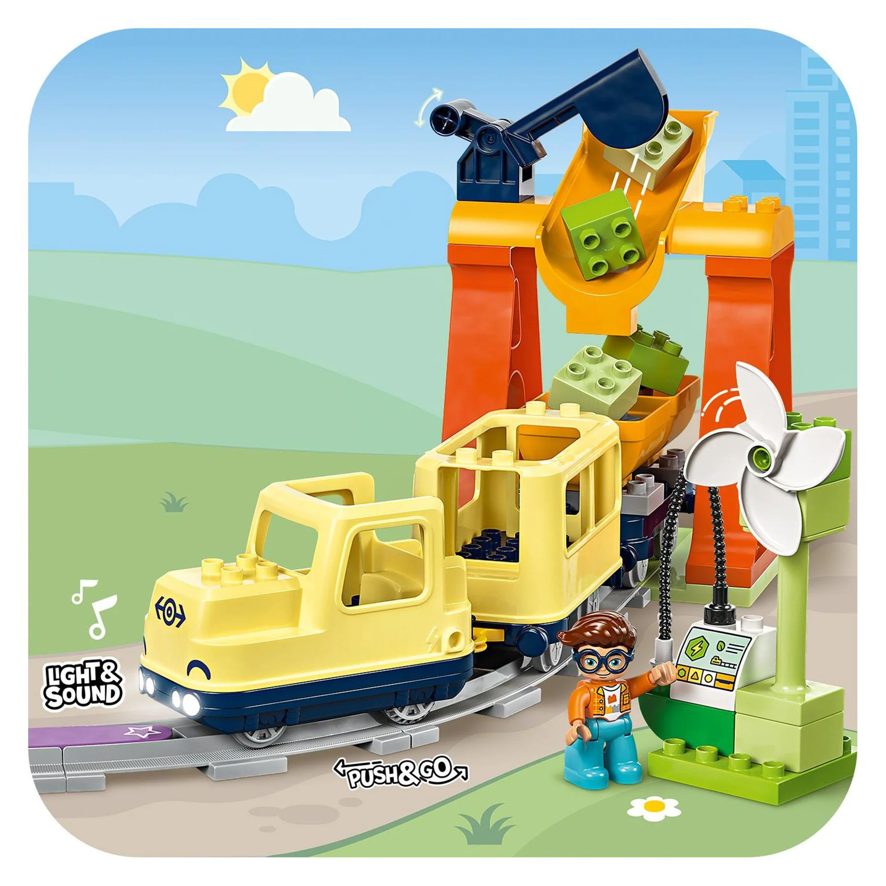 LEGO Duplo Big Interactive Community Train - 10428 - Image 9