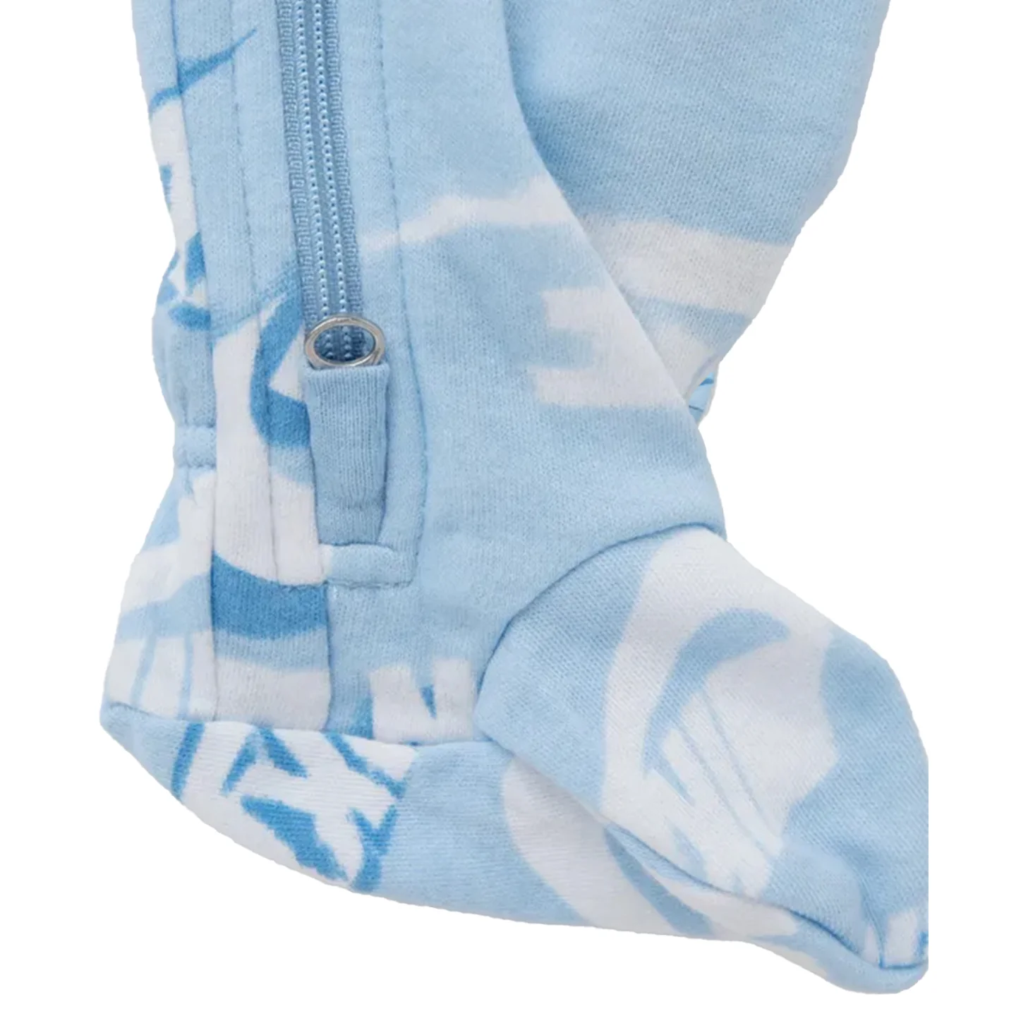 Nike NKB B NSW OTM AOP Footed Coverall - Psychic Blue - Image 3