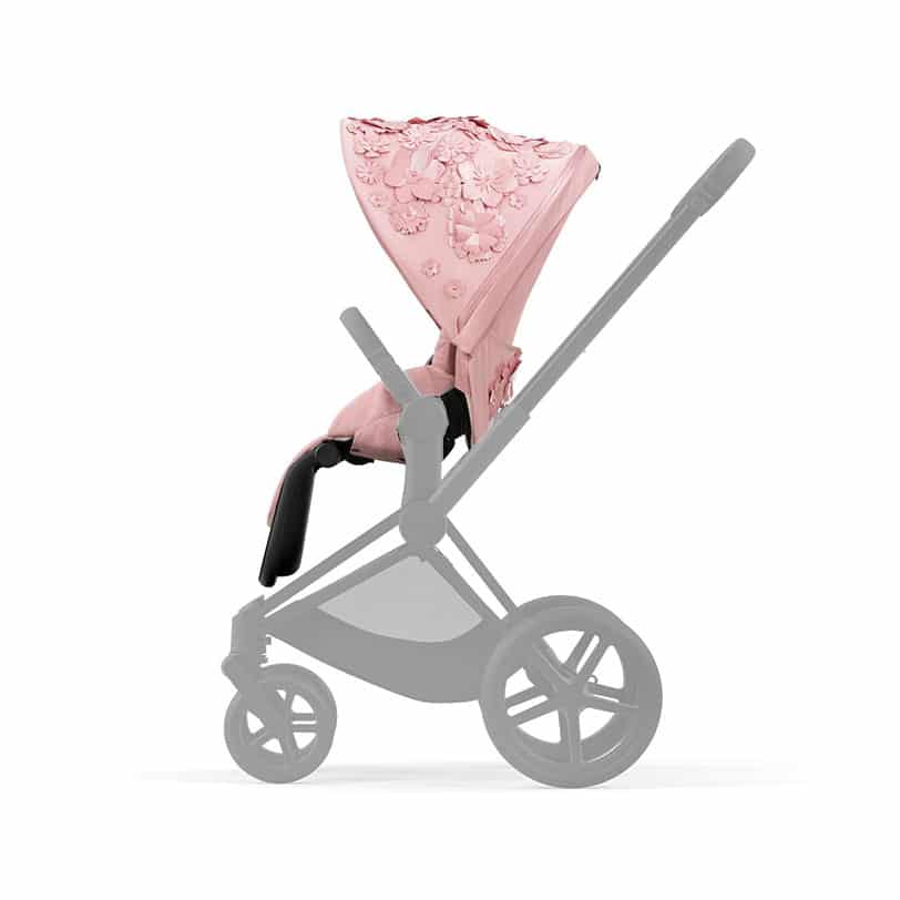 PRIAM Lux Seat Pack Gen 4 Simply Flowers - Pale Blush - Image 3