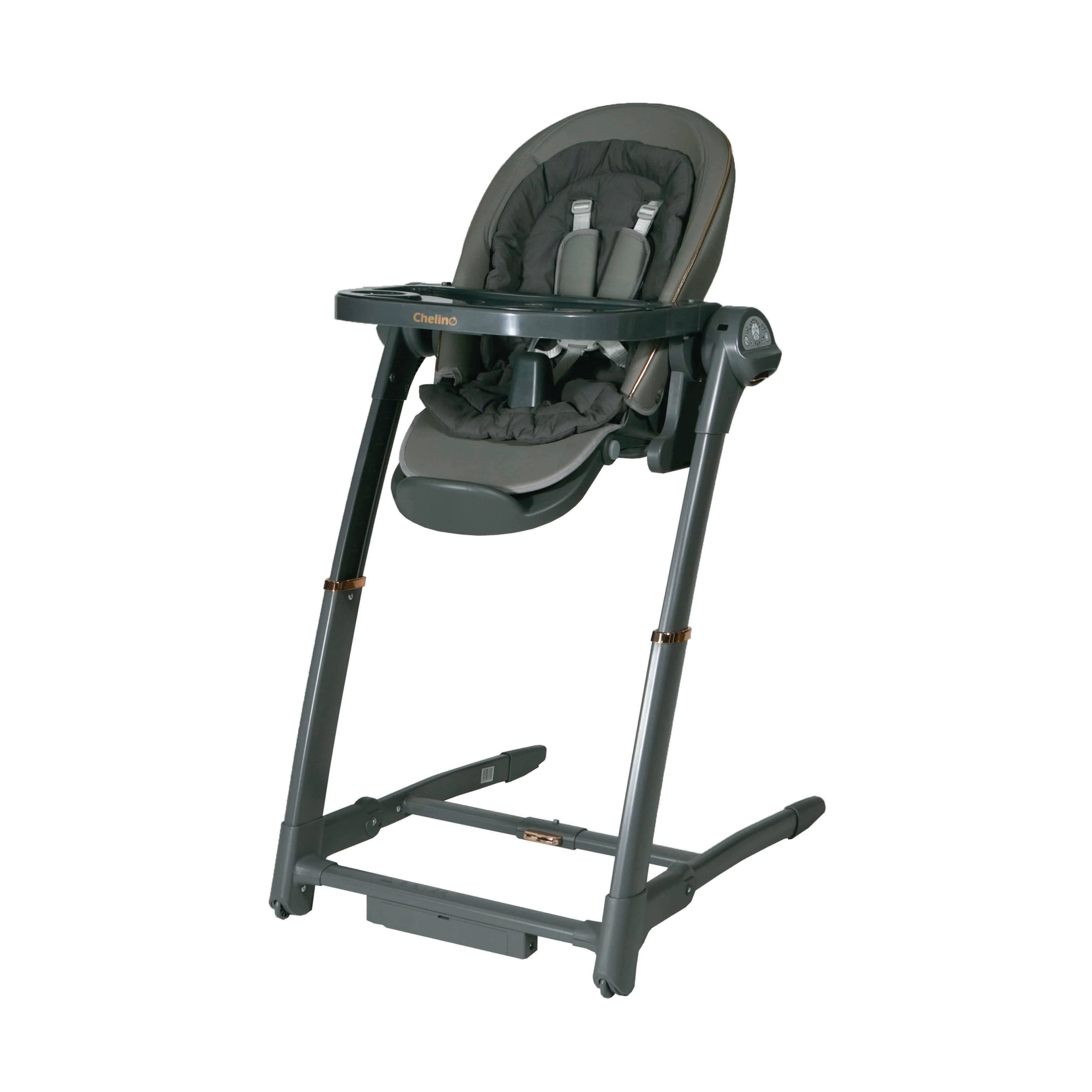 Royal 3 in 1 Swing and High Chair - Grey - Image 11