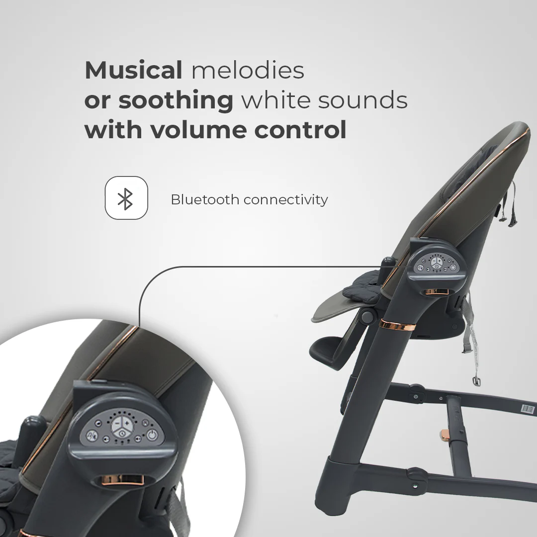 Royal 3 in 1 Swing and High Chair - Beige - Image 4