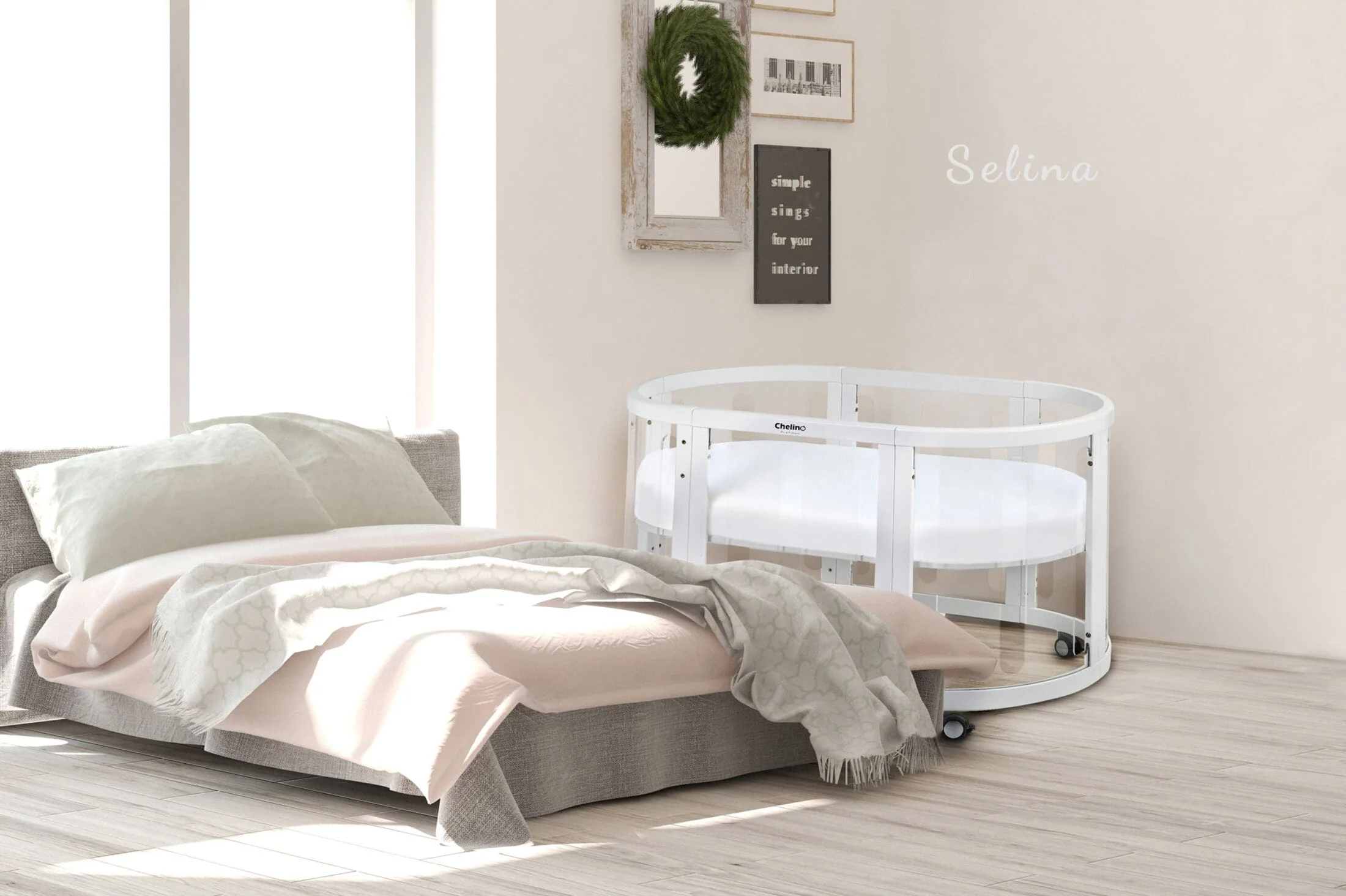 Selina 5 in 1 Cot White - Image 11